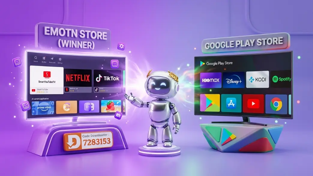 Emotn vs Play Store